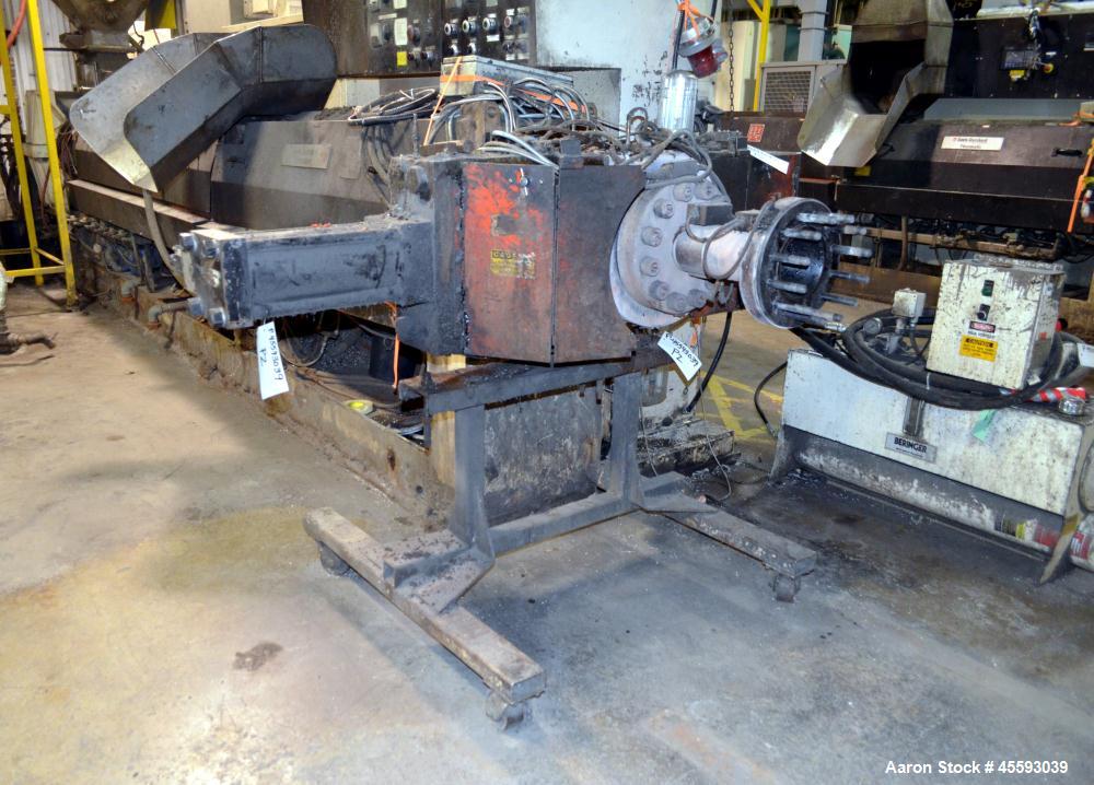 Used 1995 Davis Standard Model 60IN60TPH Pelletizer Extruder