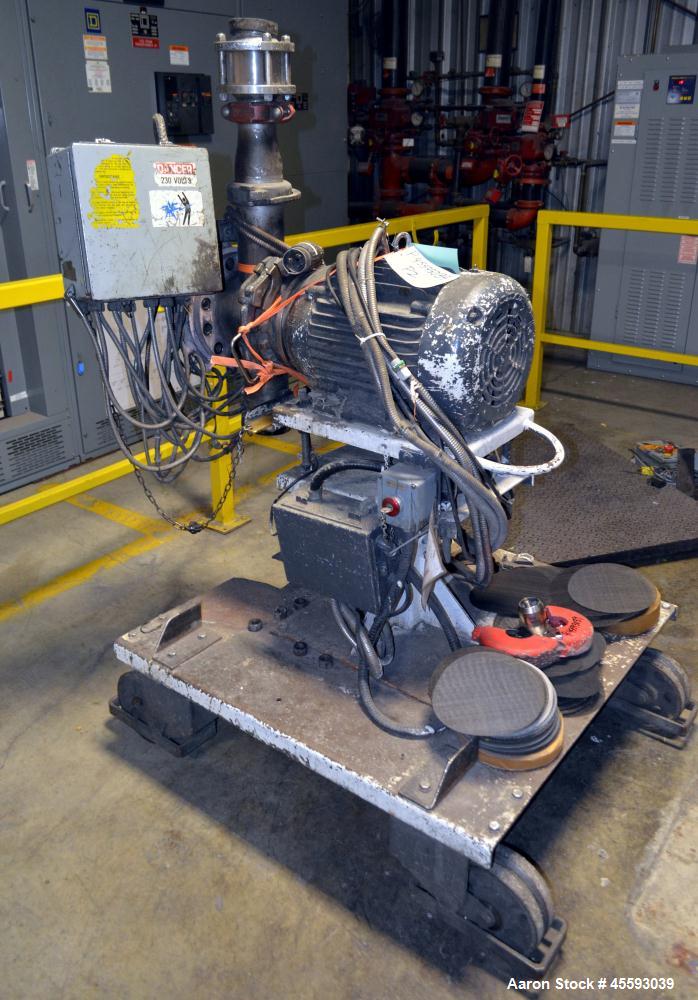 Used 1995 Davis Standard Model 60IN60TPH Pelletizer Extruder