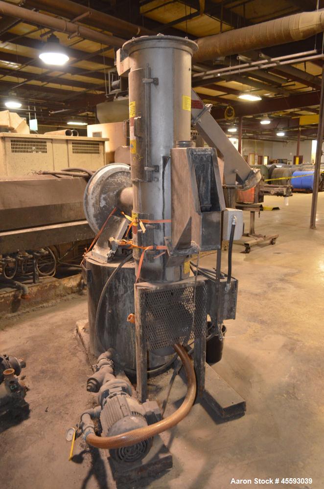 Used 1995 Davis Standard Model 60IN60TPH Pelletizer Extruder