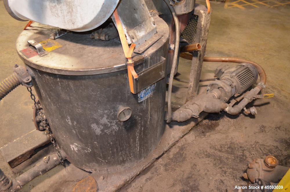 Used 1995 Davis Standard Model 60IN60TPH Pelletizer Extruder