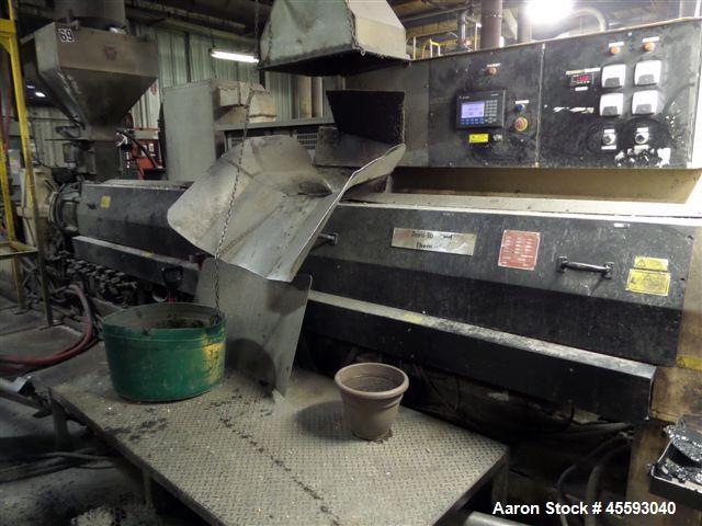 Used Davis Standard 6" Underwater Pelletizing Line Consisting Of: (1) Davis Standard 6" Single Screw Extruder, Model 60IN60TPIH, Serial# R5753, SO# 53755, Built 1995. Approximate 38 to 1 L/D ratio. E...
