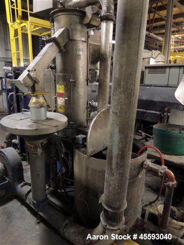 Used Davis Standard 6" Underwater Pelletizing Line Consisting Of: (1) Davis Standard 6" Single Screw Extruder, Model 60IN60TPIH, Serial# R5753, SO# 53755, Built 1995. Approximate 38 to 1 L/D ratio. E...