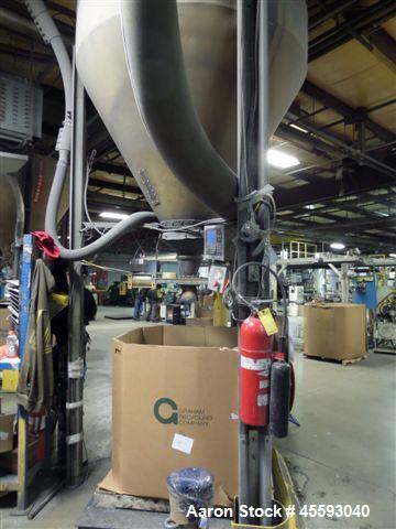 Used Davis Standard 6" Underwater Pelletizing Line Consisting Of: (1) Davis Standard 6" Single Screw Extruder, Model 60IN60TPIH, Serial# R5753, SO# 53755, Built 1995. Approximate 38 to 1 L/D ratio. E...