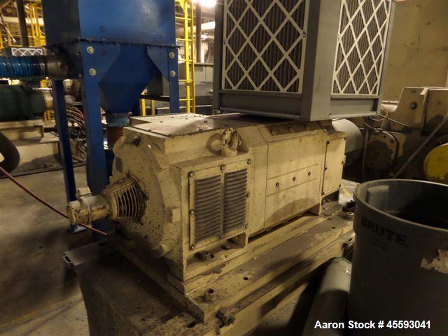 Used 2000 Davis Standard Model 60IN60TPH Pelletizer Extruder