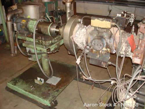 Used- One (1) color compounding extrusion line consisting of the following: one (1) Davis Standard extruder, model 251N250SP...