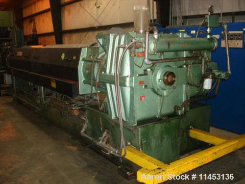 Used- One (1) pelletizing extrusion line consisting of the following: (1) Davis Standard extruder, model 60IN60TH, 6" diamet...
