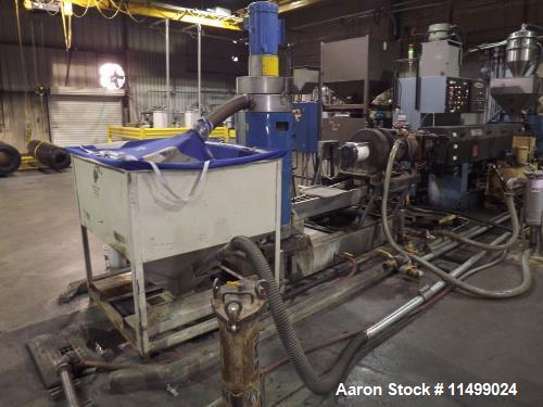 Used-4.5" Davis Standard/WRP12i Pelletizing Line