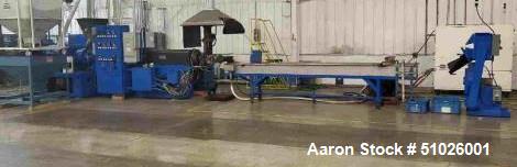 Used Davis Standard Single Screw Strand Pelletizing Line
