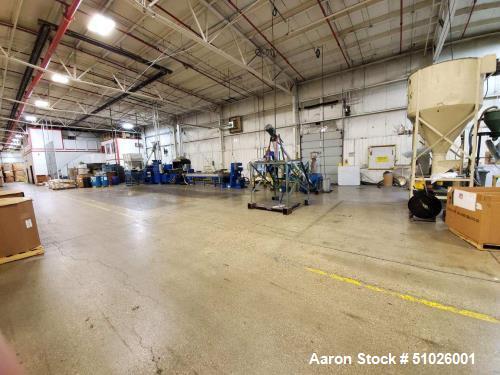 Used Davis Standard Single Screw Strand Pelletizing Line