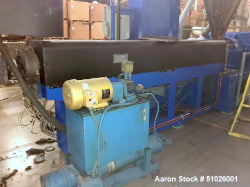 Used- Davis Standard Single Screw Strand Pelletizing Line