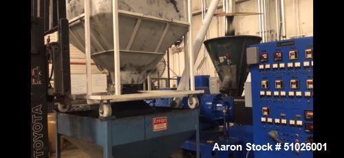 Used Davis Standard Single Screw Strand Pelletizing Line