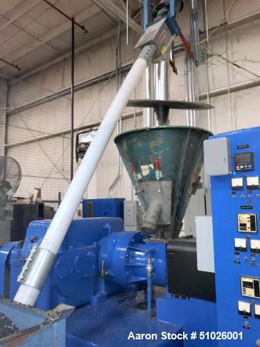 Used- Davis Standard Single Screw Strand Pelletizing Line