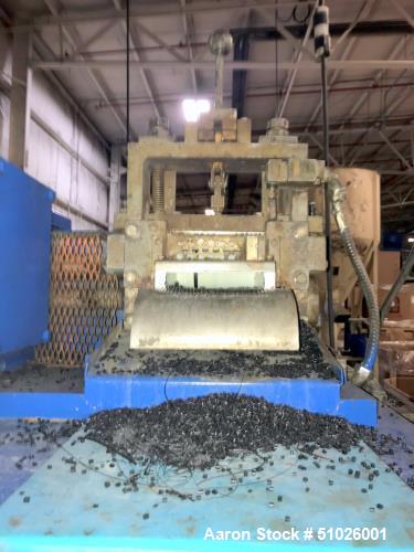 Used Davis Standard Single Screw Strand Pelletizing Line