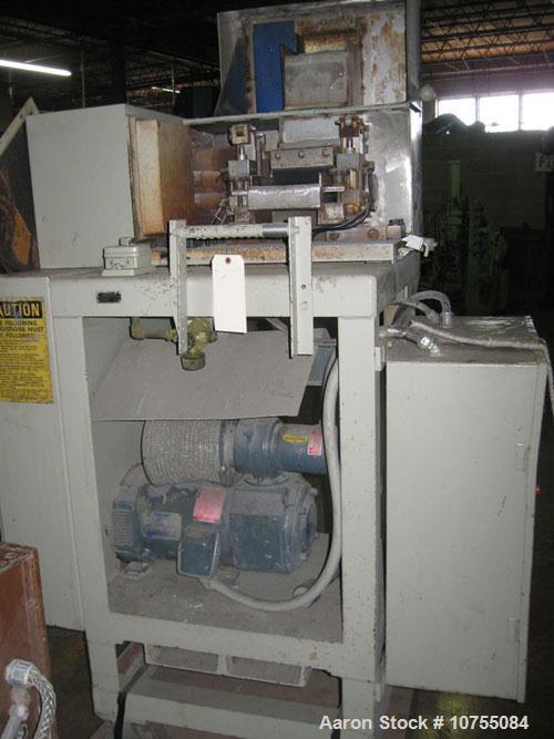 Used-Egan 4.5" Extruder, 24:1 L/D, 150 HP, 500 Volt 1750 RPM DC motor with 5 HP cooling blower into Egan Model A4532D, 17.2:...