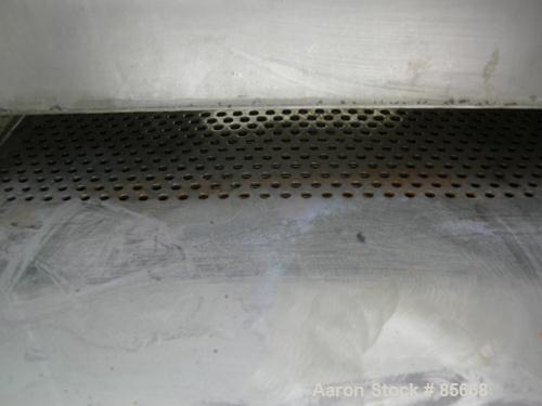 USED: Freesia Macross Corp pelletizing line consisting of: (1) Freesia Macross 65mm (2.55") single screw extruder, approx 36:1 L/D ratio. Electrically heated, air cooled. (6) Zone vented barrel, wate...