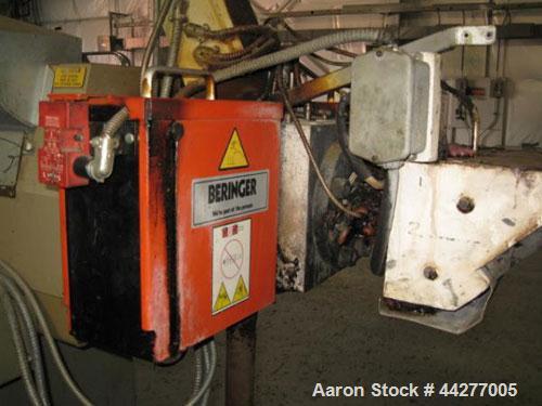 Used Hartig/Davis Standard dual diameter reclaim extrusion line consisting of: One (1) 6"/3.5" Hartig/Davis Standard dual diameter extruder, electrically heated, air cooled barrel, vented and plugged...