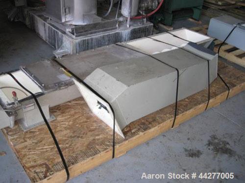 Used Hartig/Davis Standard dual diameter reclaim extrusion line consisting of: One (1) 6"/3.5" Hartig/Davis Standard dual diameter extruder, electrically heated, air cooled barrel, vented and plugged...