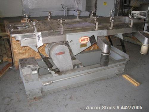 Used Hartig/Davis Standard dual diameter reclaim extrusion line consisting of: One (1) 6"/3.5" Hartig/Davis Standard dual diameter extruder, electrically heated, air cooled barrel, vented and plugged...