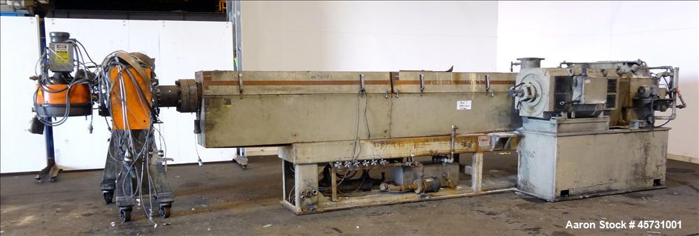 Used 6" Water Ring Pelletizing Line