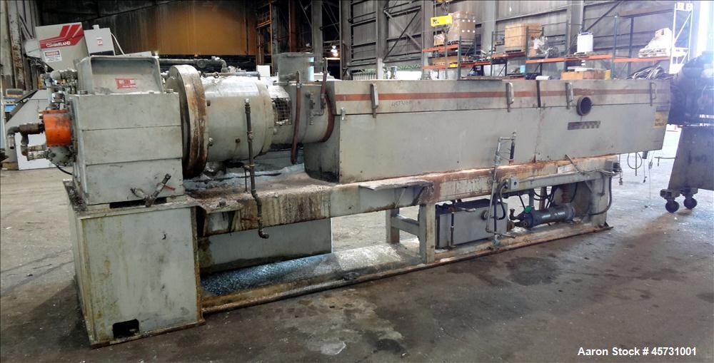 Used 6" Water Ring Pelletizing Line
