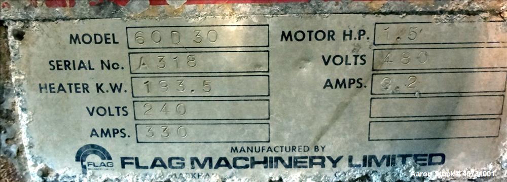 Used 6" Water Ring Pelletizing Line