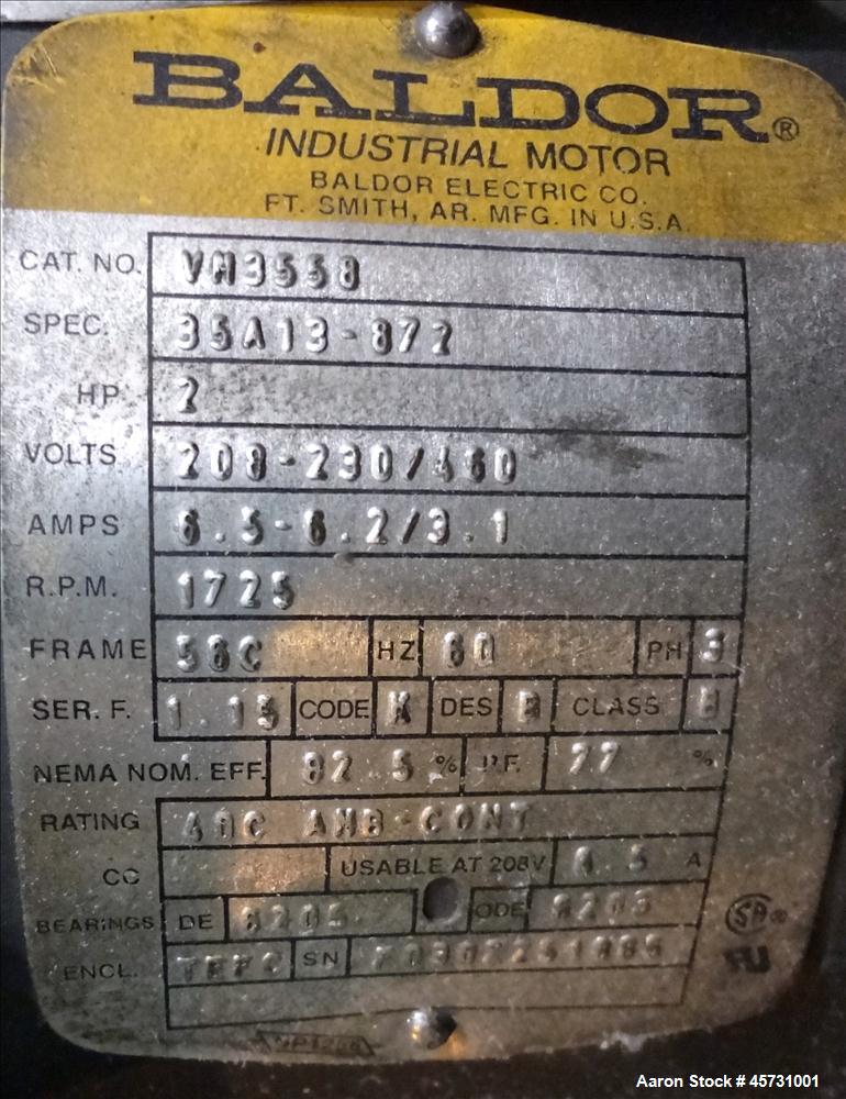 Used 6" Water Ring Pelletizing Line