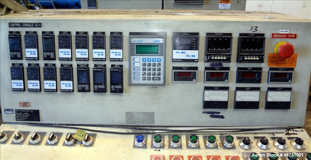 Used 6" Water Ring Pelletizing Line