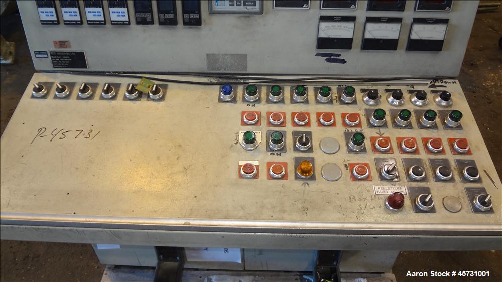 Used 6" Water Ring Pelletizing Line