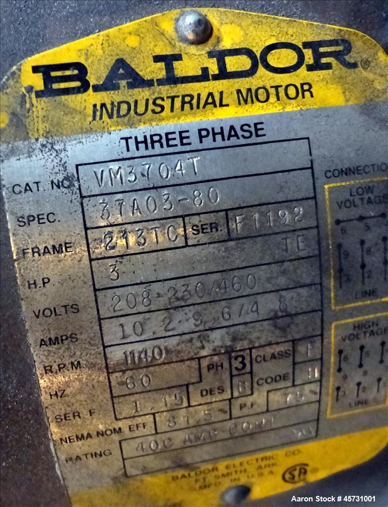 Used 6" Water Ring Pelletizing Line