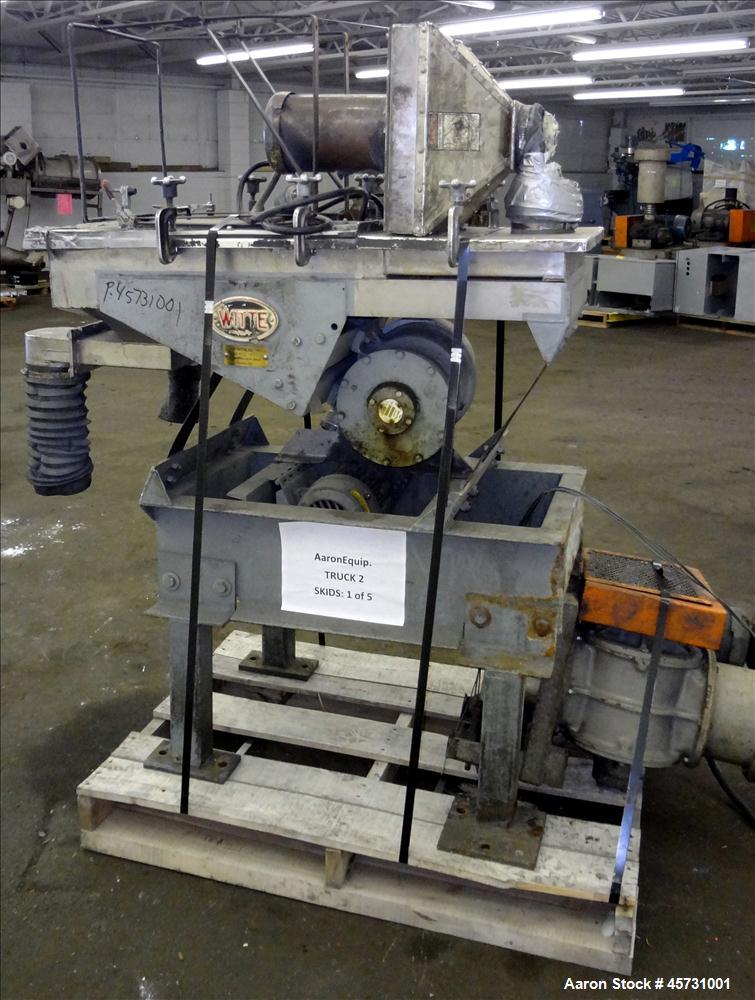 Used 6" Water Ring Pelletizing Line