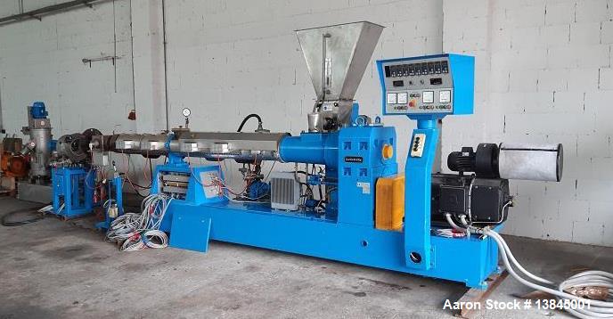 Used- Leistriz 4.29” (110 mm) Pelletizing Line