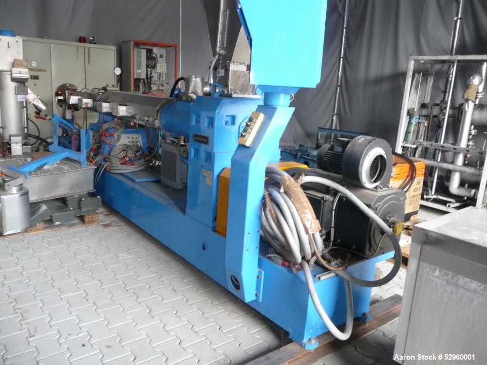 Used-Leistriz 4.29” (110 mm) Single Screw Pelletizing Line