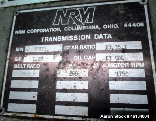 Used NRM / Beringer Water Ring Pelletizing Line