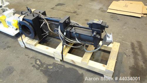 Used PTI Underwater Pelletizing Line consisting of: (1) PTI 4-1/2” Trident Series single screw extruder, model 4500, serial# 1927, built 1995. Approximate 32 to 1 L/D ratio. 5 Zone electrically heate...
