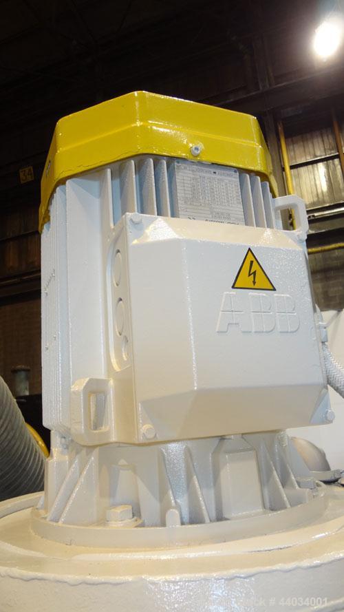 Used PTI Underwater Pelletizing Line consisting of: (1) PTI 4-1/2” Trident Series single screw extruder, model 4500, serial# 1927, built 1995. Approximate 32 to 1 L/D ratio. 5 Zone electrically heate...