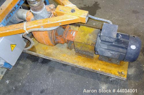 Used PTI Underwater Pelletizing Line consisting of: (1) PTI 4-1/2” Trident Series single screw extruder, model 4500, serial# 1927, built 1995. Approximate 32 to 1 L/D ratio. 5 Zone electrically heate...