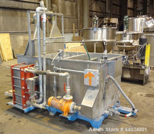 Used PTI Underwater Pelletizing Line consisting of: (1) PTI 4-1/2” Trident Series single screw extruder, model 4500, serial# 1927, built 1995. Approximate 32 to 1 L/D ratio. 5 Zone electrically heate...