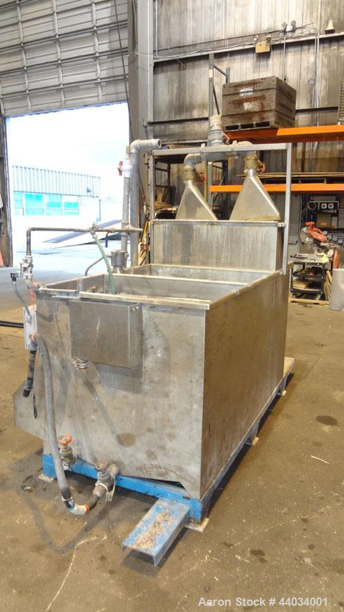 Used PTI Underwater Pelletizing Line consisting of: (1) PTI 4-1/2” Trident Series single screw extruder, model 4500, serial# 1927, built 1995. Approximate 32 to 1 L/D ratio. 5 Zone electrically heate...