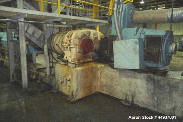 Used 8" PTI Water Ring Pelletizing Line 