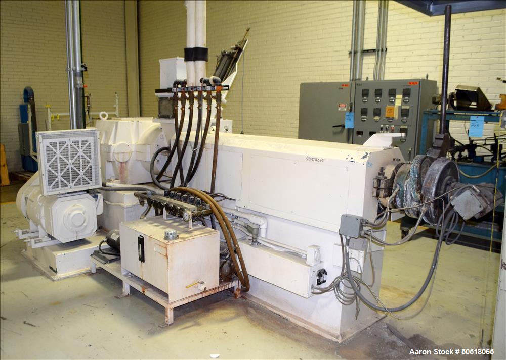 Used Sterling 3.5" Single Screw Extruder