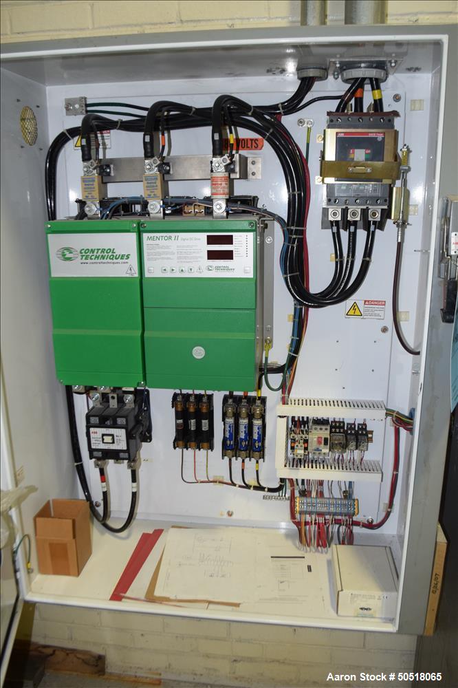 Used Sterling 3.5" Single Screw Extruder