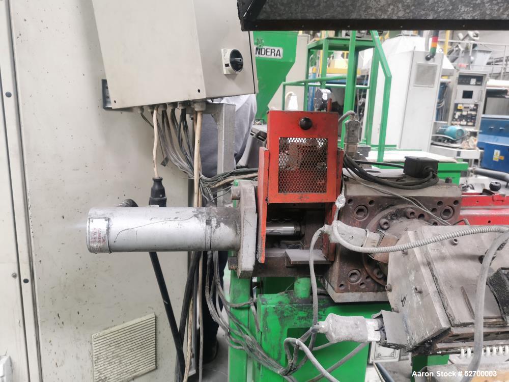 Officina Meccanica Prealpina Single Screw Pelletizer – 80–110 kg/hr for Rigid Plastics
