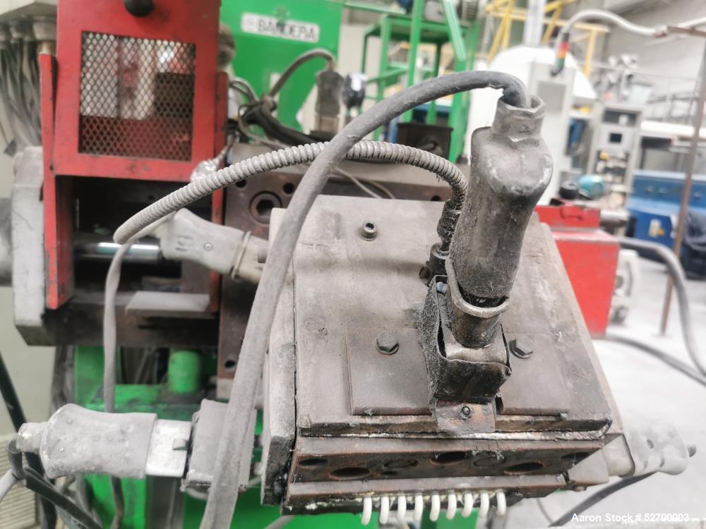 Officina Meccanica Prealpina Single Screw Pelletizer – 80–110 kg/hr for Rigid Plastics