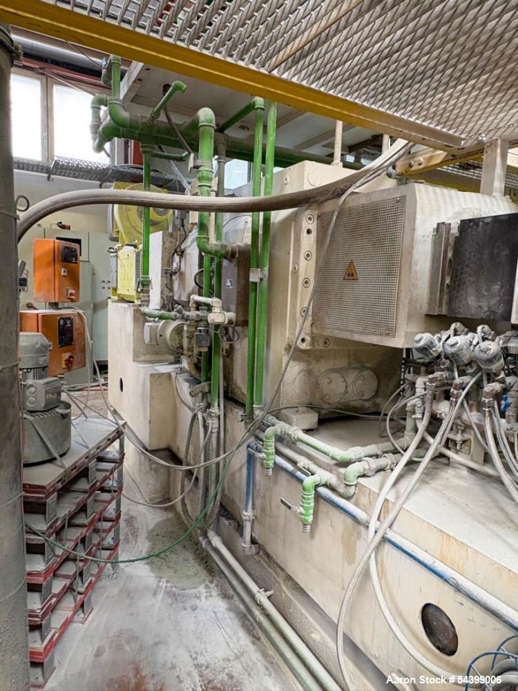 Used Krupp Werner & Pfleiderer KP-120/250 KombiPlast Compounder with ZS-B 120 Side Feeder