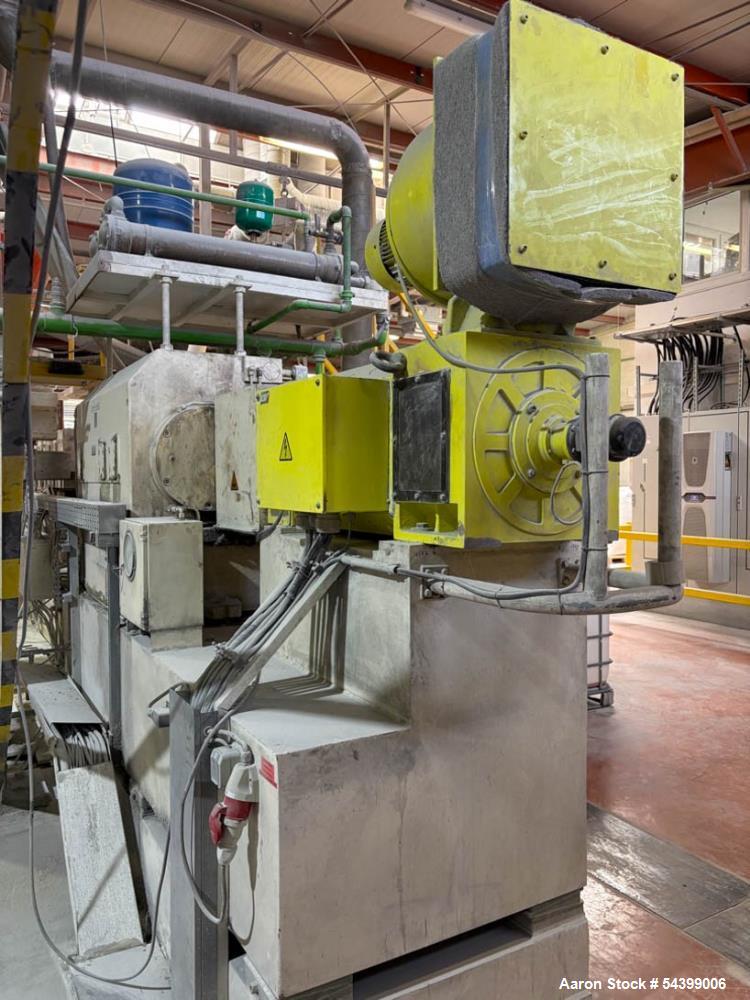 Used Krupp Werner & Pfleiderer KP-120/250 KombiPlast Compounder with ZS-B 120 Side Feeder