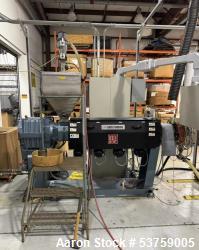 Used 2.5" Davis Standard / Gala Pilot Plant Pelletizing Line – 75 kW Extruder, Underwater Pelletizer, Spin Dryer, 2020