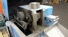 Used APV Single Screw Pelletizing Line Consisting Of: (1) APV 1-1/2” single screw extruder, 30 to 1 L/D ratio. Electrically heated, air cooled 4 zone, side vented barrel with vacuum pump. Water coole...