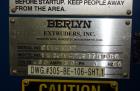 Used Berlyn Single Screw Strand Pelletizing Line