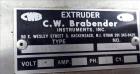 Used Brabender Plasti-Corder Pelletizing Line