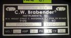 Used Brabender Plasti-Corder Pelletizing Line